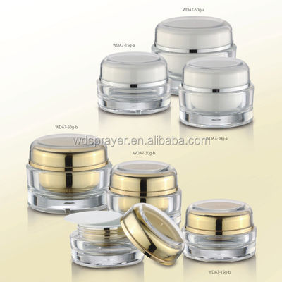 Harga bagus Plastik Body Skin Care Cream Jar Cosmetic Container Dan Jars Proof Kebocoran on line