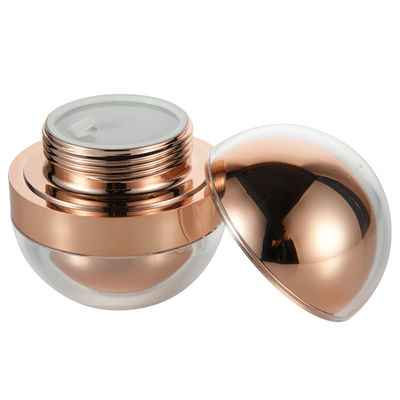 Harga bagus Disesuaikan 50g 20g Luxury Acrylic Cosmetic Jar Untuk Cream Hari Dan Cream Malam on line
