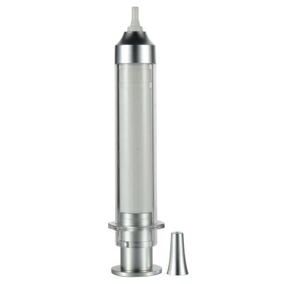 Harga bagus Botol Airless Syringe Warna Kustom 10ml Untuk Kemasan Krim Perawatan Kulit Kosmetik on line