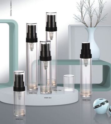 Harga bagus Botol Airless Kosmetik Industri 5ml 8ml 10ml 15ml Wadah Airless Cerdas Kosmetik on line