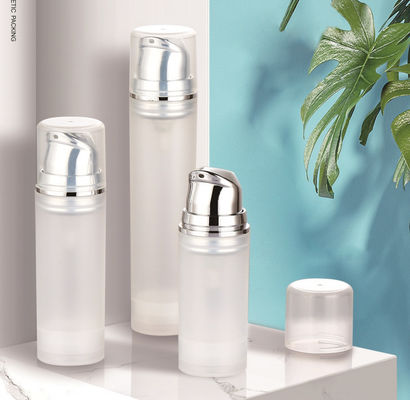 Harga bagus 20ml 30ml 50ml PP Airless Pompa Botol Snap On Airless Botol Kosmetik on line