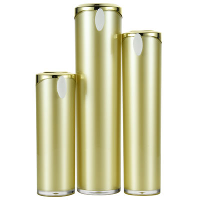 Harga bagus Botol Kosmetik Tanpa Udara Kapasitas 30ml/60ml/120ml Warna Kustom dengan Pompa Semprot dan MOQ 5000pcs on line